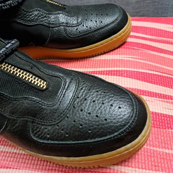 %Size 10.5 - Nike Sf Air Force 1 High Black Gum 2017 - AA1128-001 Men / A 24 main image 5